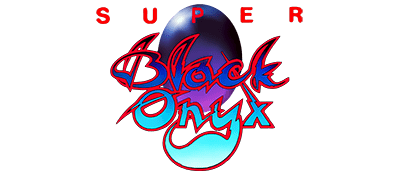 Super Black Onyx logo for Famicom